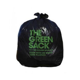 100% Túi đựng rác có thể phân hủy sinh học Chất liệu nhựa PLA được làm bằng logo tùy chỉnh