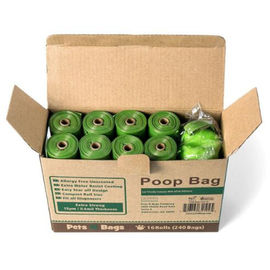 Túi Poop không độc hại 100% có thể phân hủy sinh học, Túi nhựa có thể phân hủy sinh học Rolls Rolls