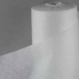 Trắng lạnh Nước hòa tan vải không dệt cho thêu / xen kẽ