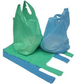 Túi nhựa mua sắm compostable, bao bì tùy chỉnh in T túi áo